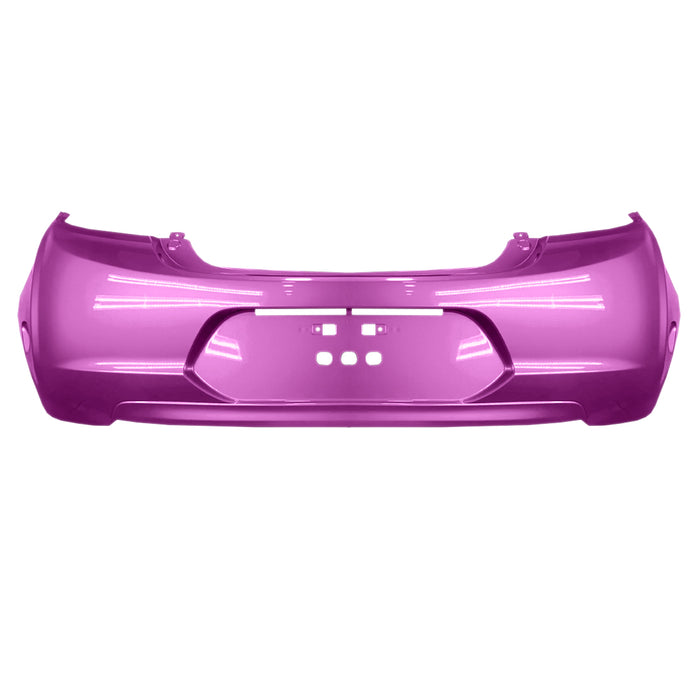 2014-2015 Mitsubishi Mirage Rear Bumper - MI1100298-Partify-Painted-Replacement-Body-Parts