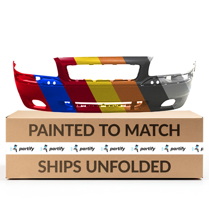 2004-2006 Volvo S80 Front Bumper Dark Gray Code 427 W/Molding Cover - VO1000159-Partify-Painted-Replacement-Body-Parts