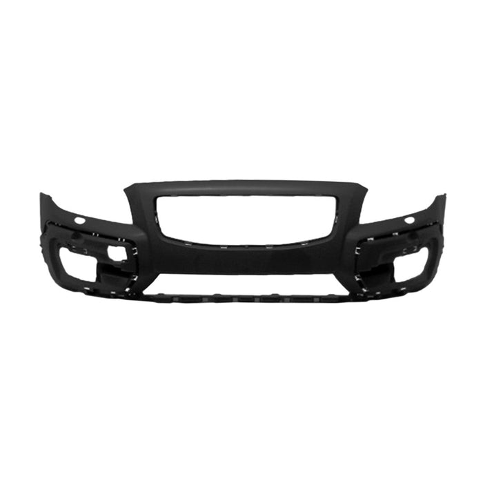 2008-2016 Volvo XC70 Front Bumper W/Headlamp Washer - VO1000183-Partify-Painted-Replacement-Body-Parts