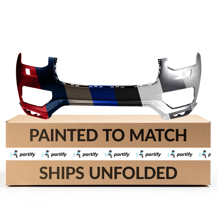 2016-2017 Volvo XC90 Front Bumper With Sensor Holes/Headlight Washer Holes - VO1000219-Partify-Painted-Replacement-Body-Parts