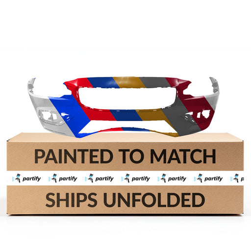 2019-2021 Volvo S60/V60 T5 Inscription/T5 Momentum/T6 Inscription/T6 Momentum/T5 Inscription/T5 Momentum/T6 Inscription/T6 Momentum/T8 Inscription Front Bumper W/O Headlamp Washer W/O Parallel Park Assist - VO1000248-Partify-Painted-Replacement-Body-Parts