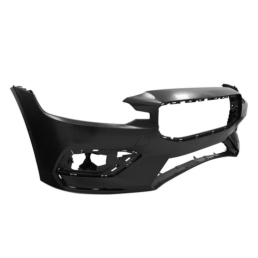2019-2021 Volvo S60/V60 CAPA Certified Front Bumper W/O Headlamp Washer W/Parallel Park Assist - VO1000249C-Partify-Painted-Replacement-Body-Parts