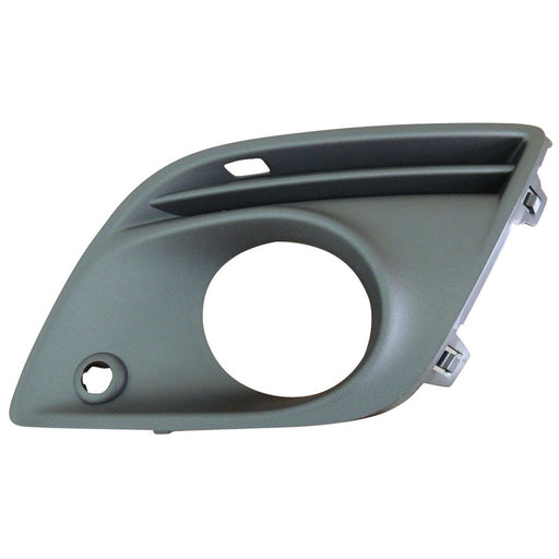 2010 Volvo XC60 Front Driver Side Bumper Insert Fog Lamp Bezel Type 1 W/Fog Lamps W/Parking Aid - VO1038106-Partify-Painted-Replacement-Body-Parts