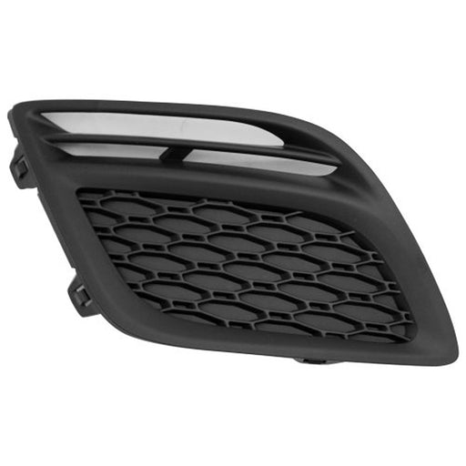 2011-2013 Volvo XC60 Base/T6 Front Passenger Side Bumper Insert Fog Lamp Opening Cover W/O Fog Lamps - VO1039103-Partify-Painted-Replacement-Body-Parts