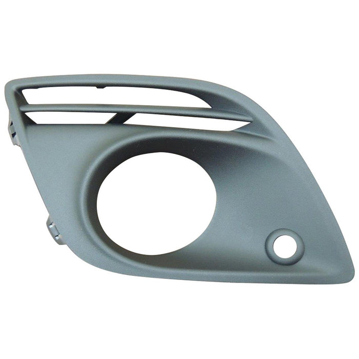 2010 Volvo XC60 Front Passenger Side Bumper Insert Fog Lamp Bezel Type 1 W/Fog Lamps W/Parking Aid - VO1039106-Partify-Painted-Replacement-Body-Parts