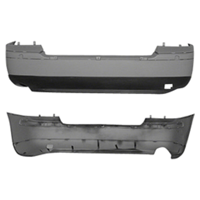 2001-2004 Volvo S60 2.4/Base/T5 CAPA Certified Rear Bumper - VO1100127C-Partify-Painted-Replacement-Body-Parts