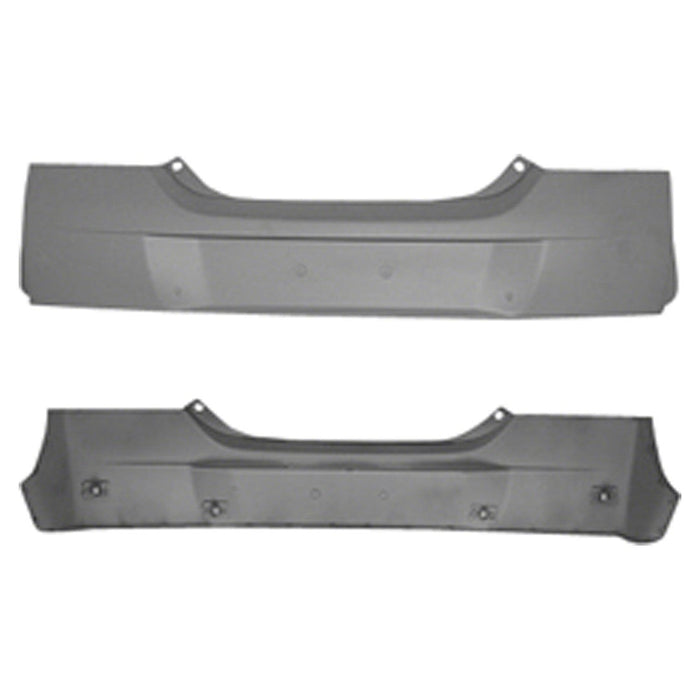 2008-2010 Volvo C30 CAPA Certified Rear Bumper W/Park Assist - VO1100154C-Partify-Painted-Replacement-Body-Parts