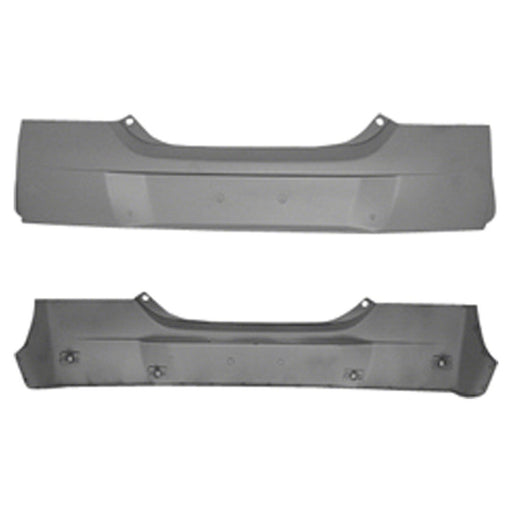 2008-2010 Volvo C30 Rear Bumper W/Park Assist - VO1100154-Partify-Painted-Replacement-Body-Parts