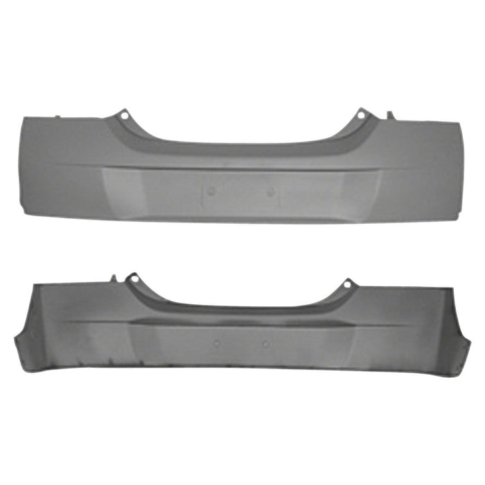 2008-2010 Volvo C30 Rear Bumper W/O Park Assist - VO1100155-Partify-Painted-Replacement-Body-Parts