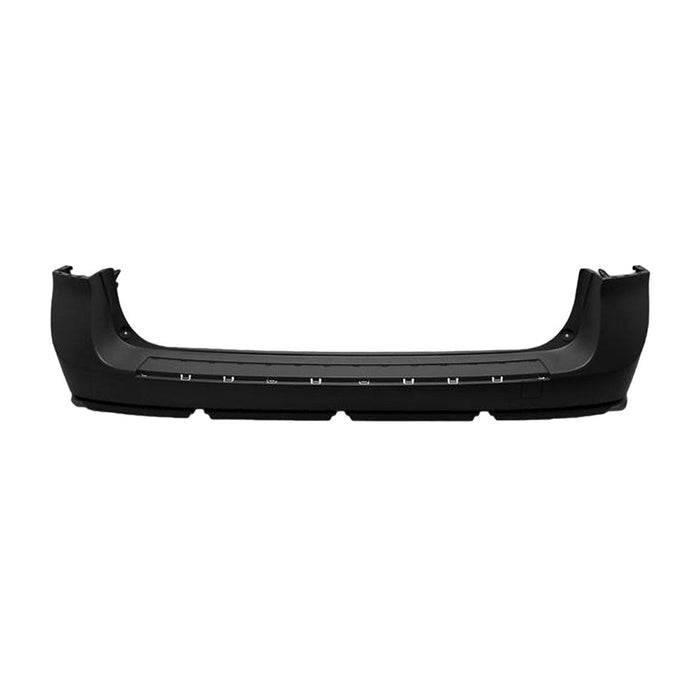 2008-2010 Volvo V70 CAPA Certified Rear Bumper W/Body Color Spoiler W/O Park Assist - VO1100164C-Partify-Painted-Replacement-Body-Parts