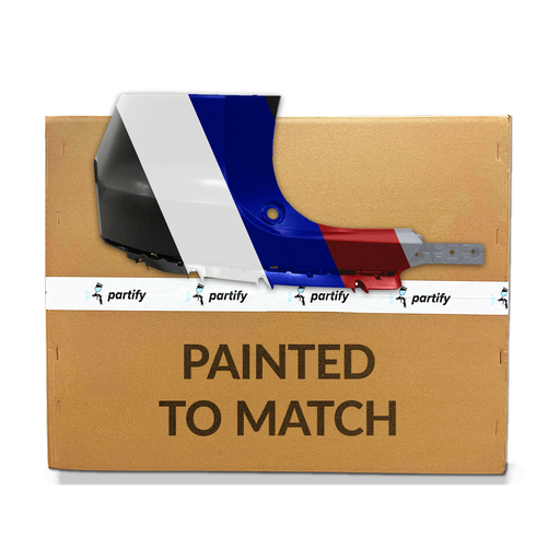 2019-2021 Volvo XC40 CAPA Certified Rear Driver Side Bumper - VO1116100C-Partify-Painted-Replacement-Body-Parts