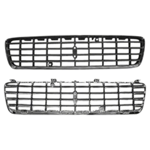 2001-2004 Volvo S60 Base/T5 Grille Bright & Assembly - VO1200114-Partify-Painted-Replacement-Body-Parts
