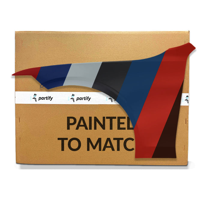 2017-2021 Volvo S90/V90 Front CAPA Certified Driver Side Fender Aluminum - VO1240129C-Partify-Painted-Replacement-Body-Parts