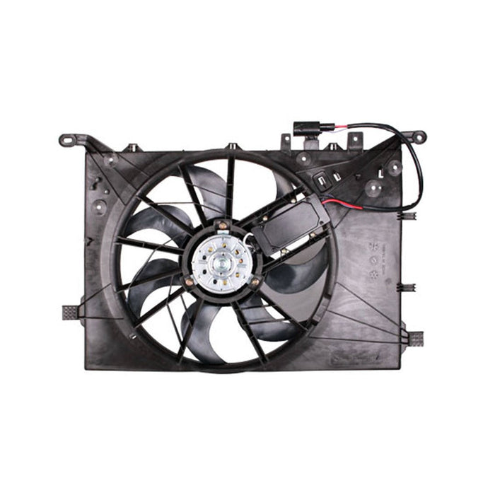 2004-2009 Volvo S60/S80/V70/XC70 Engine Cooling Fan Assembly Single Fan Assembly 2.5L L5/2.9L L6 Naturally Aspirated/2.9L L6 Turbocharged - VO3115115-Partify-Painted-Replacement-Body-Parts