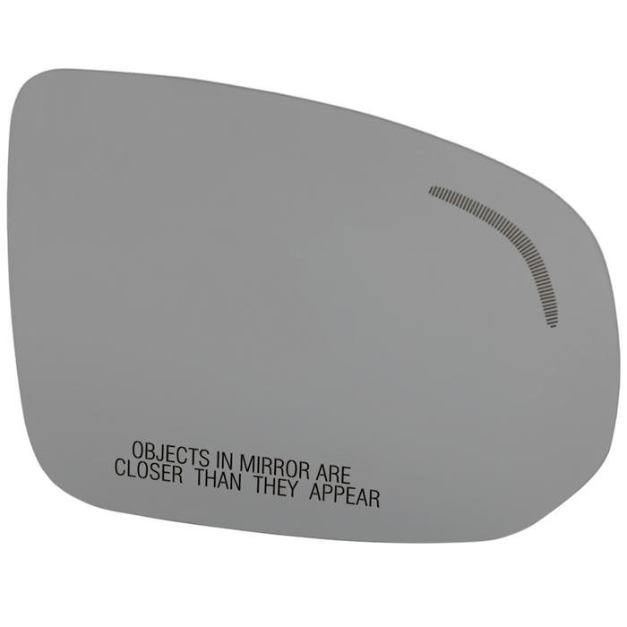 2017-2024 Volvo V90 Cross Country/XC60 T5/T6 Passenger Side Door Mirror Glass W/Blis W/O Dimming - VO1325108-Partify-Painted-Replacement-Body-Parts