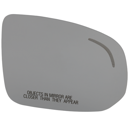 2017-2024 Volvo V90 Cross Country/XC60 T5/T6 Passenger Side Door Mirror Glass W/Blis W/O Dimming - VO1325108-Partify-Painted-Replacement-Body-Parts