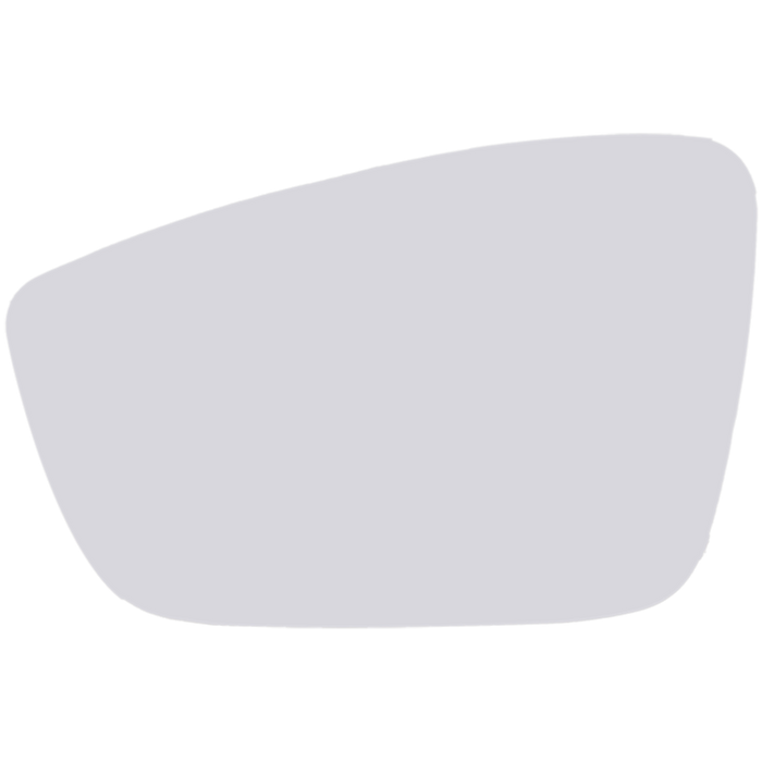 2012-2015 Volkswagen Passat Driver Side Door Mirror Glass Non-Heated From 4-2-12 Flat - VW1324102-Partify-Painted-Replacement-Body-Parts
