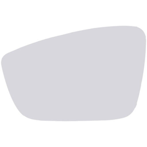 2012-2015 Volkswagen Passat Driver Side Door Mirror Glass Non-Heated From 4-2-12 Flat - VW1324102-Partify-Painted-Replacement-Body-Parts