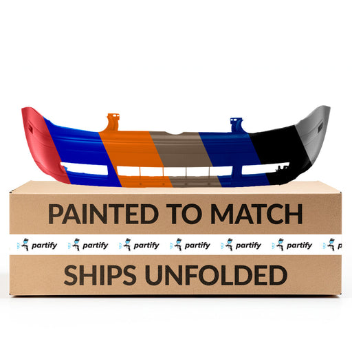 1999-2005 Volkswagen Golf GL/GL TDI/GLS/GLS TDI/GTI/GTI 1.8T/GTI 20th Anniversary/GTI 337/GTI GLS/GTI GLX/GTI VR6/TDI/Wolfsburg Edition CAPA Certified Front Bumper Type 4 Includes Outer Support/Molding/Spoiler - VW1000147C-Partify-Painted-Replacement-Body-Parts