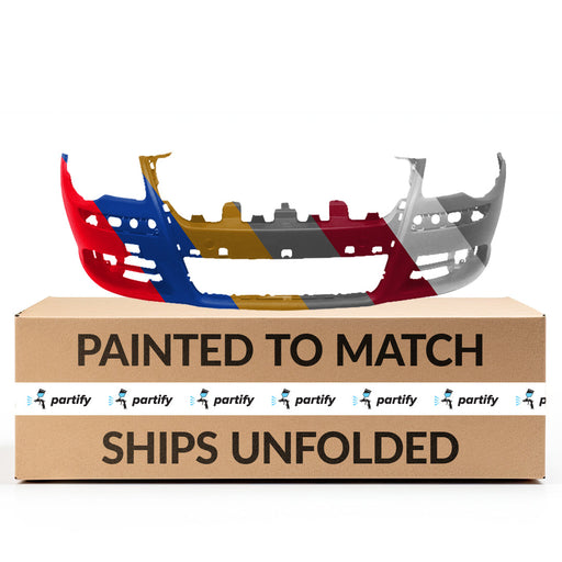 2007-2011 Volkswagen Eos CAPA Certified Front Bumper W/Signal Lamp Holes - VW1000167C-Partify-Painted-Replacement-Body-Parts