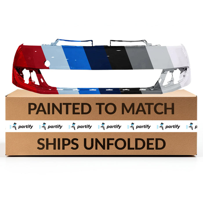 2010-2014 Volkswagen Golf Hatchback Front Bumper - VW1000187-Partify-Painted-Replacement-Body-Parts