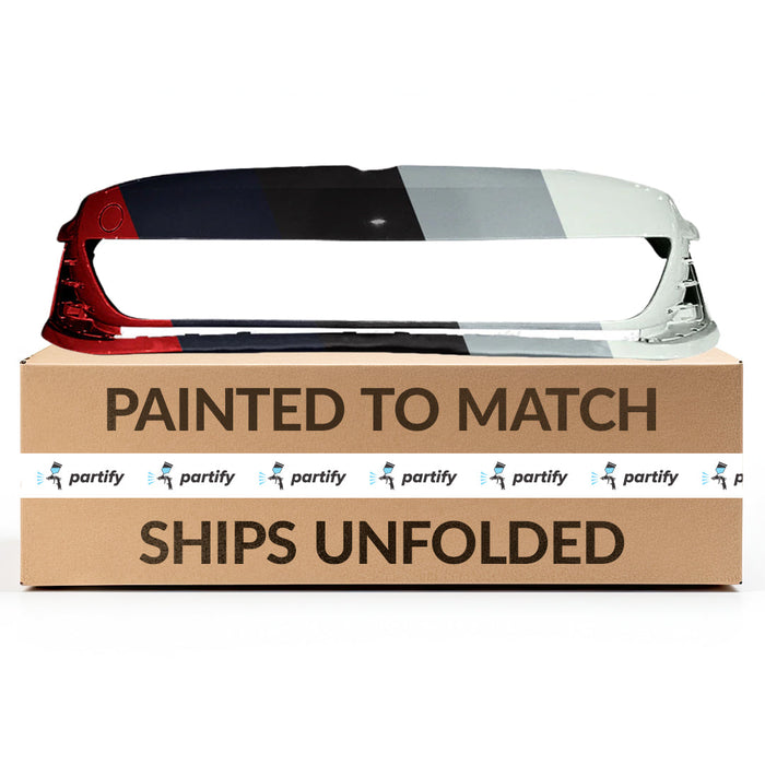 2015-2017 Volkswagen Golf GTI Front Bumper - VW1000209-Partify-Painted-Replacement-Body-Parts