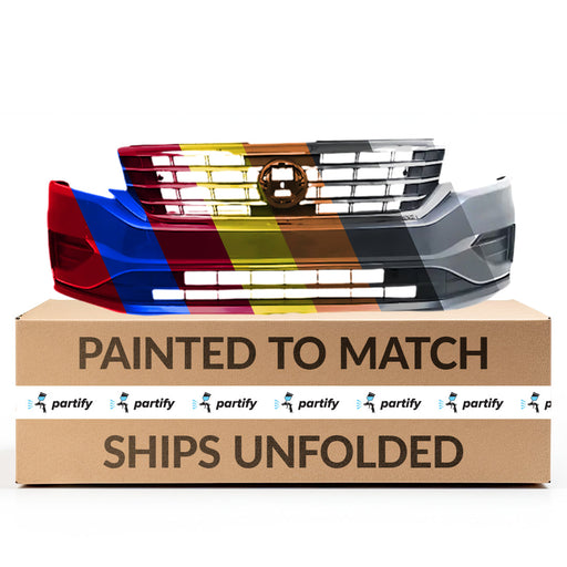 2020-2022 Volkswagen Passat Execline/R-Line CAPA Certified Front Bumper - VW1000244C-Partify-Painted-Replacement-Body-Parts