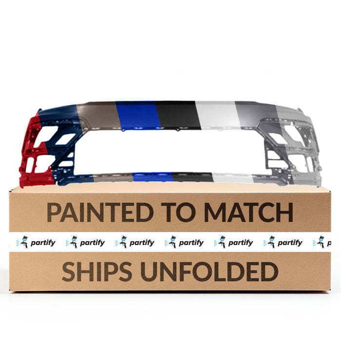 2019-2021 Volkswagen Tiguan R-Line/SE R-Line Black/SEL Premium R-Line/SEL R-Line/SEL R-Line Jet Black CAPA Certified Front Bumper - VW1000251C-Partify-Painted-Replacement-Body-Parts