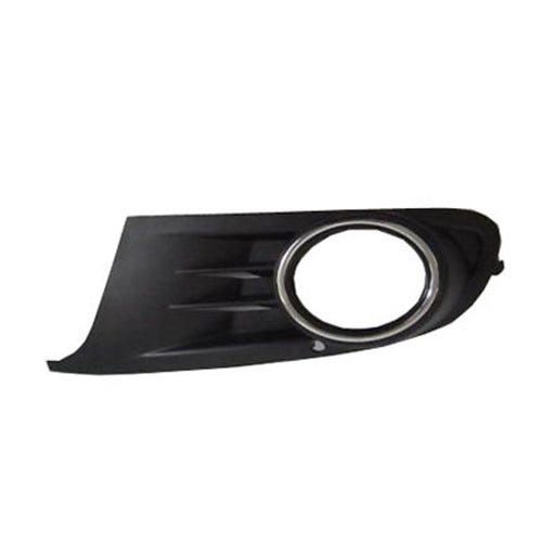 2010-2014 Volkswagen Golf Front Driver Side Bumper Insert Fog Lamp Bezel W/Fog Lamps - VW1038109-Partify-Painted-Replacement-Body-Parts