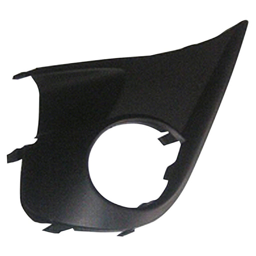 2008-2010 Volkswagen Touareg Front Driver Side Bumper Insert Fog Lamp Bezel - VW1038114-Partify-Painted-Replacement-Body-Parts