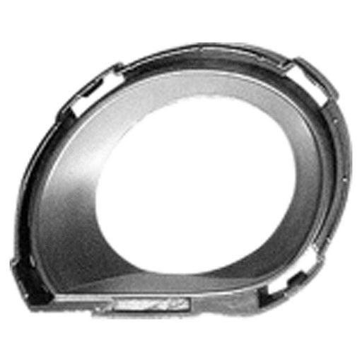 2008-2010 Volkswagen Touareg Front Driver Side Bumper Insert Spoiler Cover W/Fog Lamps - VW1038115-Partify-Painted-Replacement-Body-Parts