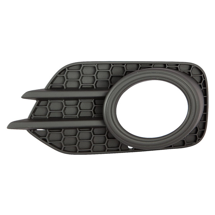 2012-2018 Volkswagen Tiguan/Tiguan Limited Front Driver Side Bumper Insert Fog Lamp Bezel W/Fog Lamps W/Chrome Ring - VW1038123-Partify-Painted-Replacement-Body-Parts