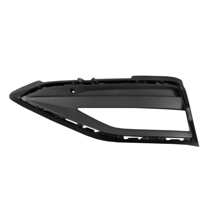 2019-2021 Volkswagen Jetta Comfortline/Execline/Highline/R-Line/S/SE/SEL/SEL Premium/Trendline/Wolfsburg Front Driver Side Bumper Insert Fog Lamp Bezel W/Fog Lamps - VW1038160-Partify-Painted-Replacement-Body-Parts