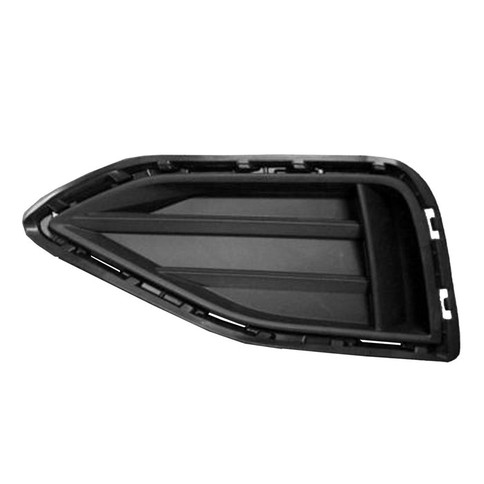 2020-2022 Volkswagen Passat Front Driver Side Bumper Insert W/O R-Line Pkg Fog Lamp Opening Cover W/O Fog Lamps - VW1038168-Partify-Painted-Replacement-Body-Parts