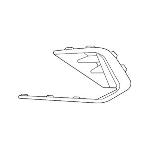 Front Driver Side Bumper Insert image