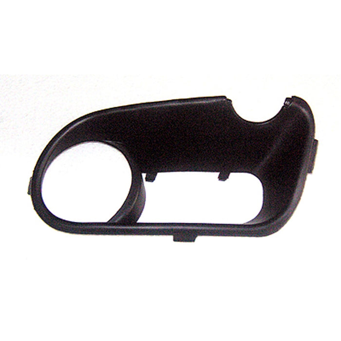 2004-2007 Volkswagen Touareg Front Passenger Side Bumper Insert Fog Lamp Bezel W/Fog Lamps - VW1039111-Partify-Painted-Replacement-Body-Parts