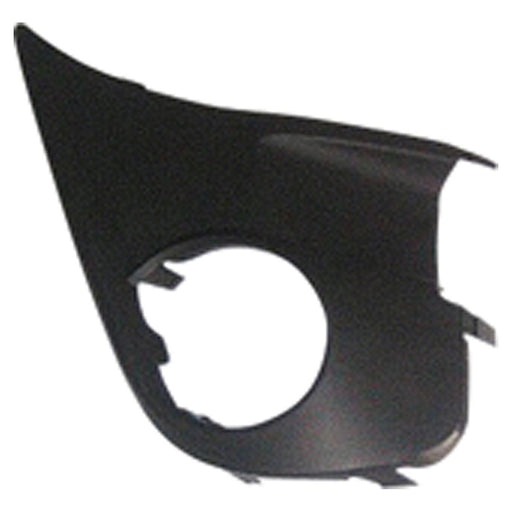 2008-2010 Volkswagen Touareg Front Passenger Side Bumper Insert Fog Lamp Bezel - VW1039114-Partify-Painted-Replacement-Body-Parts