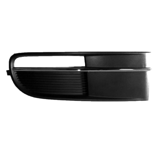 2013-2018 Volkswagen Beetle Front Passenger Side Bumper Insert Fog Lamp Opening Cover Assembly W/O Fog Lamps Convertible - VW1039130-Partify-Painted-Replacement-Body-Parts