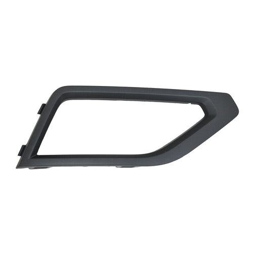 2018-2020 Volkswagen Atlas Front Passenger Side Bumper Insert W/O R-Line Pkg W/Fog Lamps Outer Grille/Fog Lamp Bezel Satin - VW1039157-Partify-Painted-Replacement-Body-Parts