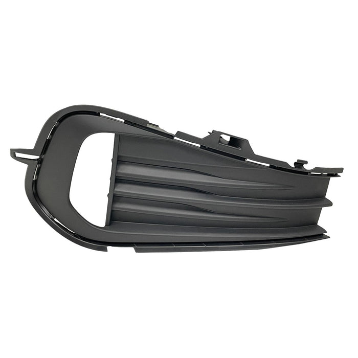 2022-2023 Volkswagen Jetta Front Passenger Side Bumper Insert W/O Park Distance Control W/Fog Lamps Outer Grille - VW1039176-Partify-Painted-Replacement-Body-Parts