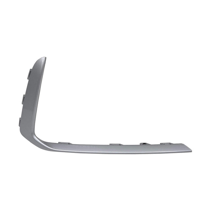 Volkswagen Jetta Front Passenger Side Bumper Molding Painted Light Gray Except Gli Model - VW1047127