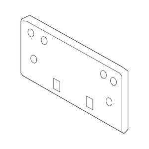 Front License Plate Bracket image