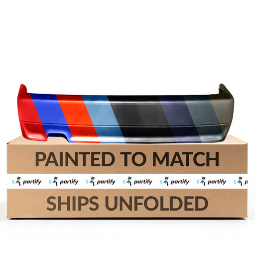 1992-1995 Volkswagen Corrado CAPA Certified Rear Bumper - VW1100111C-Partify-Painted-Replacement-Body-Parts