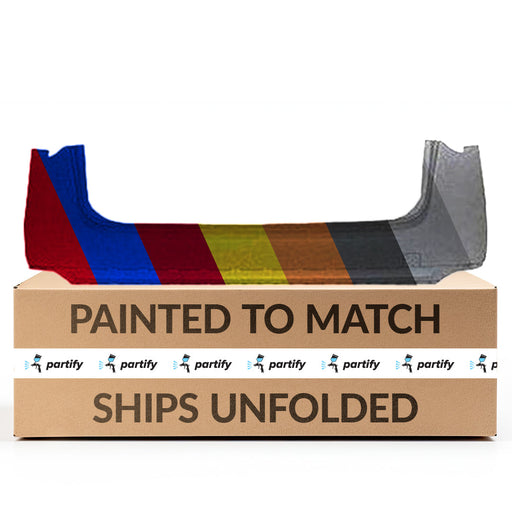 2006-2010 Volkswagen Passat Wagon Rear Bumper Without Sensor Holes - VW1100164-Partify-Painted-Replacement-Body-Parts