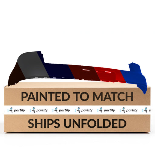 2006-2009 Volkswagen Golf GTI/Rabbit Rear Bumper Without Sensor Holes - VW1100171-Partify-Painted-Replacement-Body-Parts