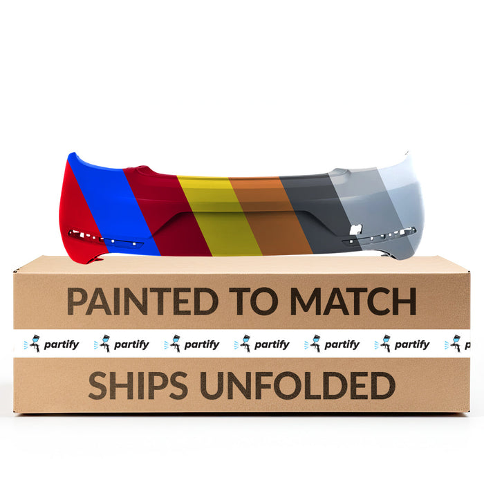 2017-2019 Volkswagen Beetle CAPA Certified Rear Bumper W/O Park Assist Sensor Holes - VW1100220C-Partify-Painted-Replacement-Body-Parts