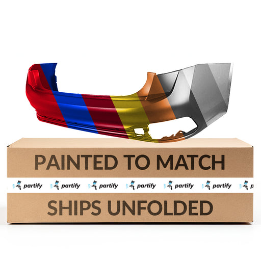 2022-2023 Volkswagen Jetta Comfortline/Highline/S/SE/SEL/Sport/Trendline CAPA Certified Rear Bumper - VW1100226C-Partify-Painted-Replacement-Body-Parts