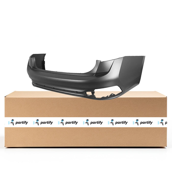 2022-2023 Volkswagen Jetta Comfortline/Highline/S/SE/SEL/Sport/Trendline CAPA Certified Rear Bumper - VW1100226C-Partify-Painted-Replacement-Body-Parts