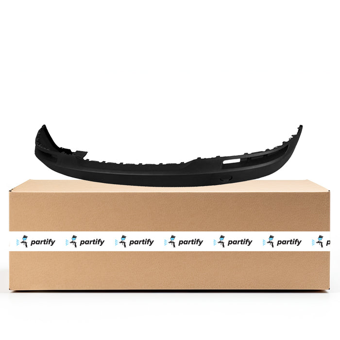 2009-2018 Volkswagen Tiguan Rear Lower Bumper Without Sensor Holes With Tow Hook Hole - VW1115104-Partify-Painted-Replacement-Body-Parts