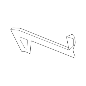 Rear Passenger Side Bumper Support image